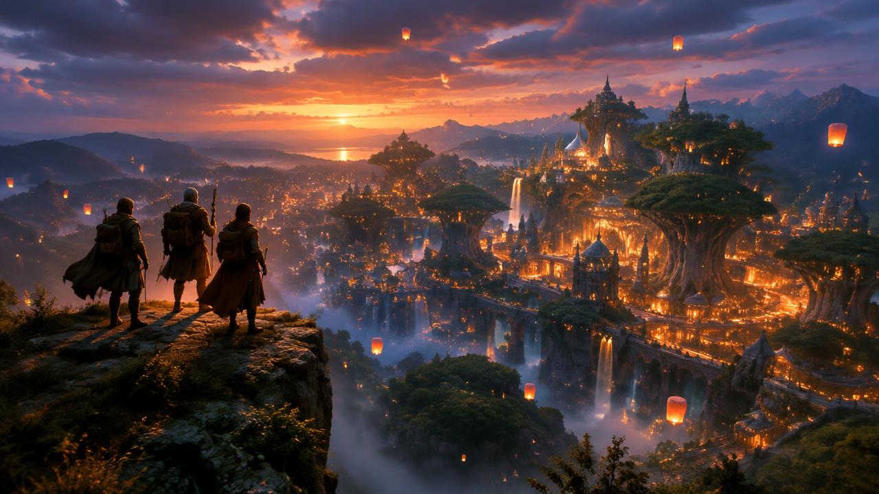 The Lantern Wilds key art